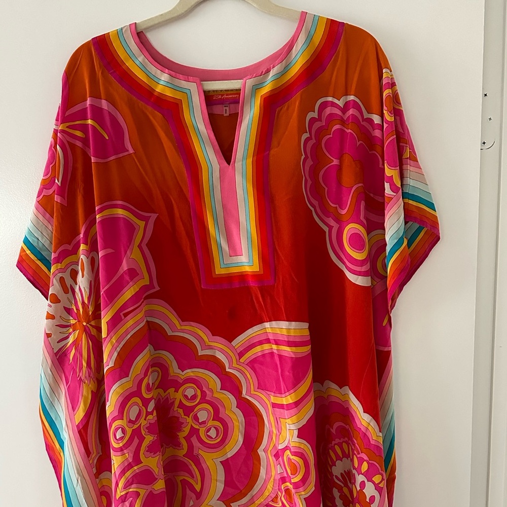 Trina Turk never worn cover up. Perfect for a beach or as a dress.